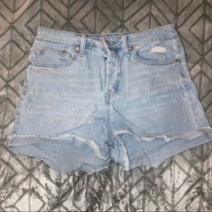 [WILD FABLE] Light wash shorts